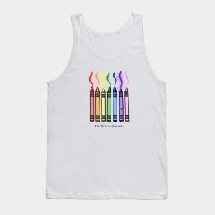 Rainbow Crayons – Autism Awareness Tank Top